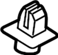 Spoiler Rivet WHT-005-263 - View 26