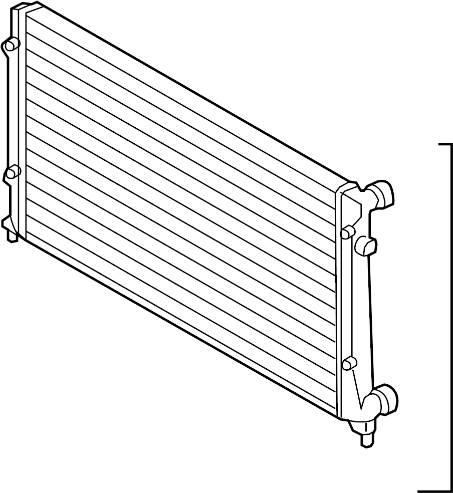 Radiator Assembly 5K0-121-251-AA - View 11