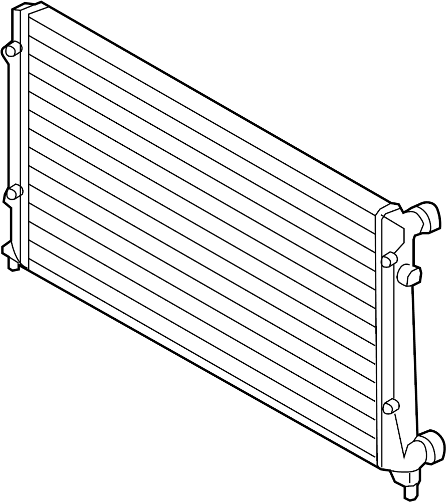 Radiator Assembly 5K0-121-251-AA