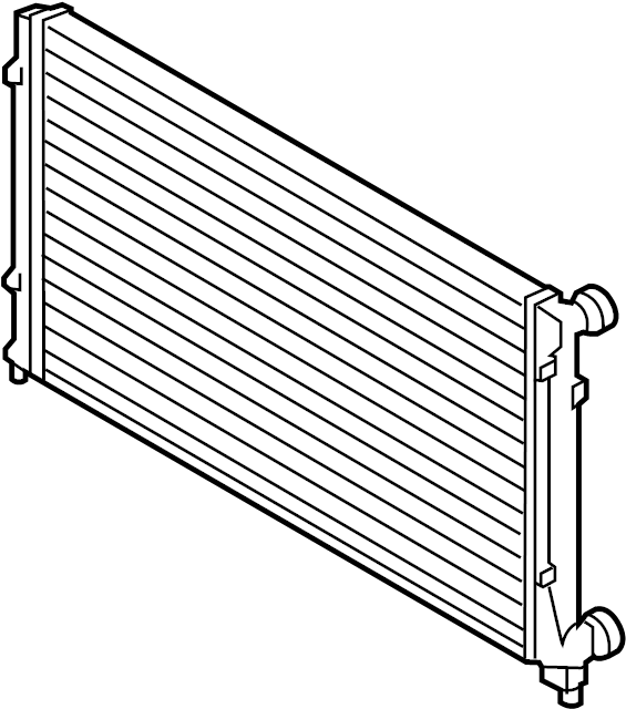 Radiator Assembly 5K0-121-251-AA - View 2