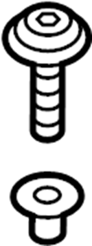 Air Cleaner Assembly Bolt 1K0-129-381 - View 3