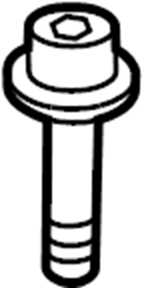 Air Cleaner Assembly Bolt 1K0-129-381 - View 4