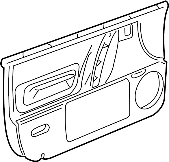 Door Trim Panel 1C0-868-107-J-PQT