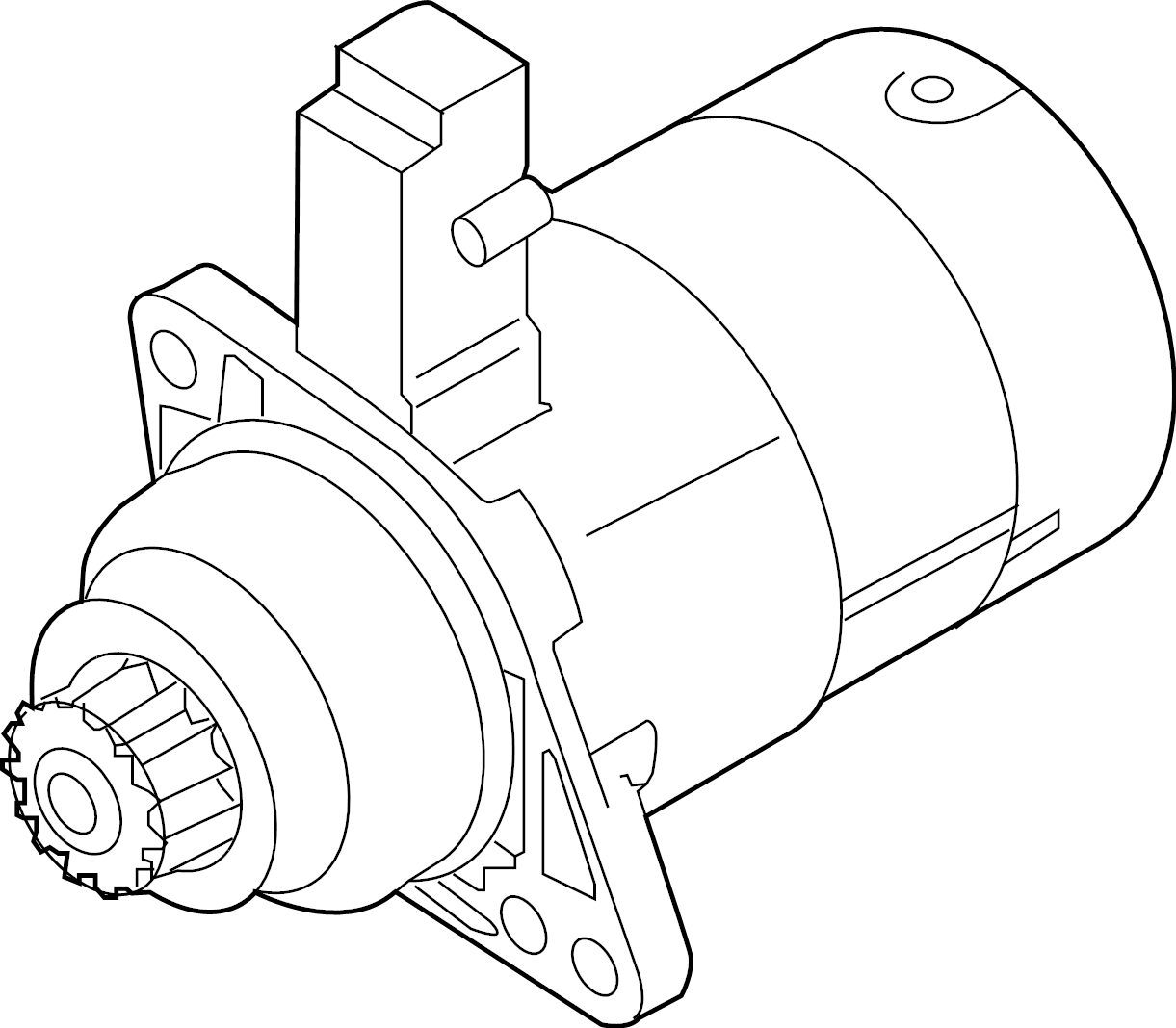Starter Motor 02M-911-022-FX - View 7