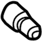 Movable Glass Pin 6N0-839-511 - View 6