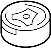 Engine Cradle Lower Insulator 1K0-199-867-Q - View 4