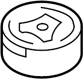 Engine Cradle Lower Insulator 1K0-199-867-Q - View 6