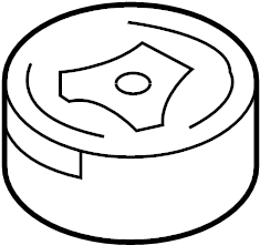 Engine Cradle Lower Insulator 1K0-199-867-Q - View 8