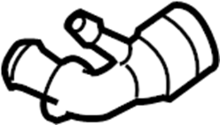 Upper Hose Coupling 1K0-122-291-R - View 16