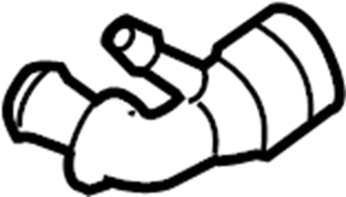 Upper Hose Coupling 1K0-122-291-R - View 15