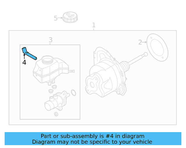 Brake Fluid Level Switch 3Q0-611-377 - View 4