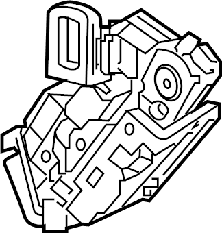 Door Lock Actuator Motor 5K4-839-016-AH
