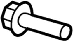 Hub & Bearing Mount Bolt WHT-000-237