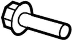 Hub & Bearing Mount Bolt WHT-000-237 - View 3