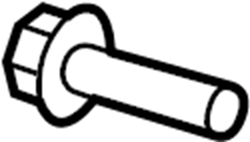 Hub & Bearing Mount Bolt WHT-000-237 - View 2