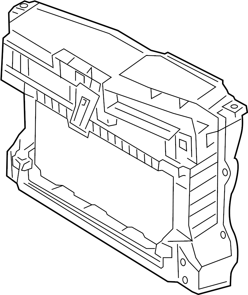 Radiator Support 5C6-805-588-R - View 9