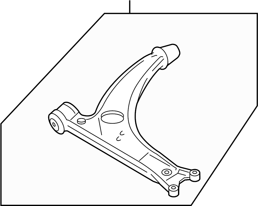 Lower Control Arm 5N0-407-151 - View 4