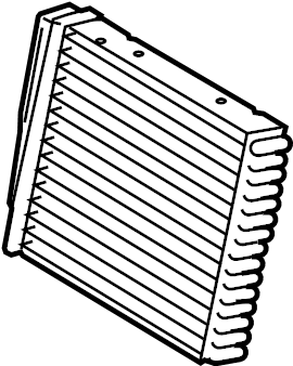 Heater Core 1K0-819-031-D - View 4