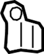 Handle 3G0-823-533-82V - View 2