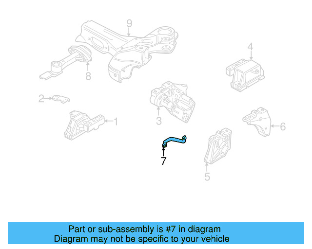 Bracket 1J0-199-117-N - View 26
