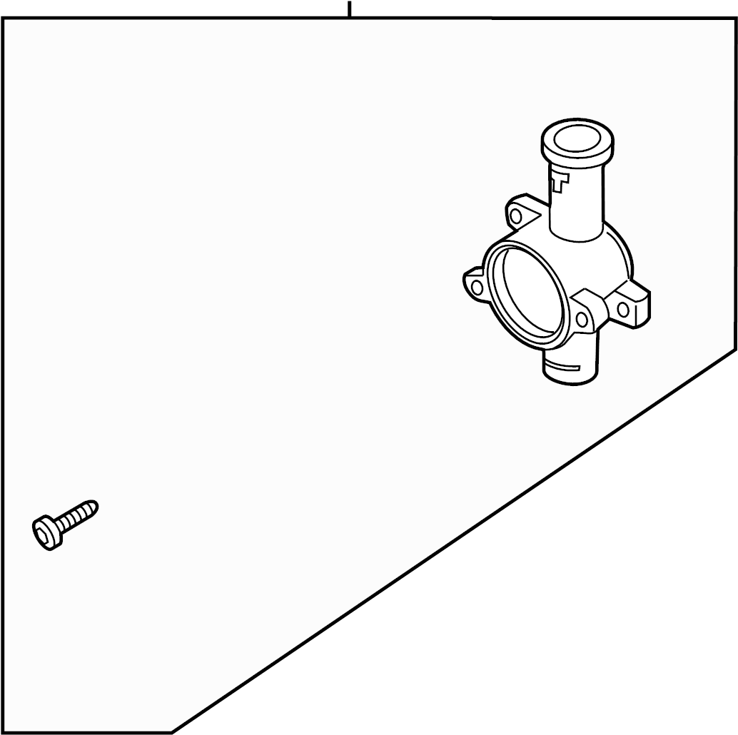 Engine Coolant Thermostat Kit 07K-121-115-C - View 4