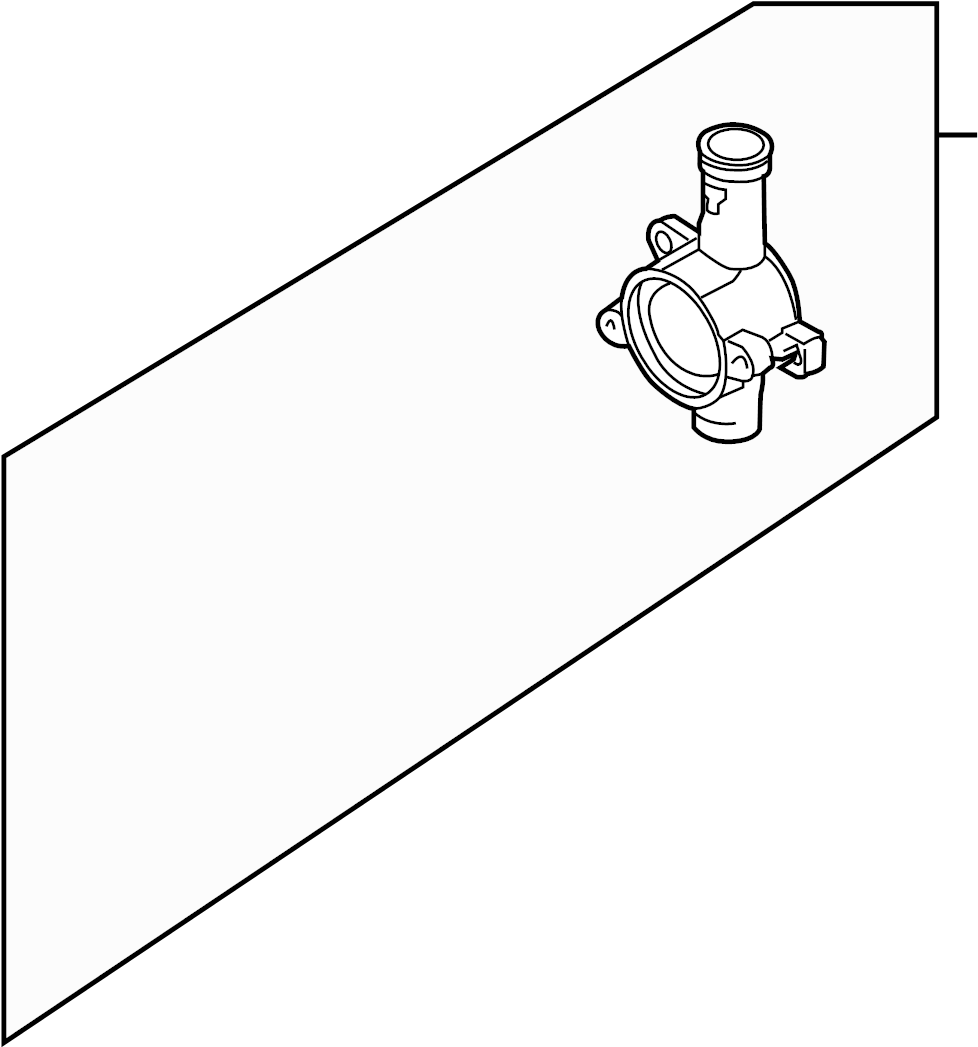 Engine Coolant Thermostat Kit 07K-121-115-C - View 7
