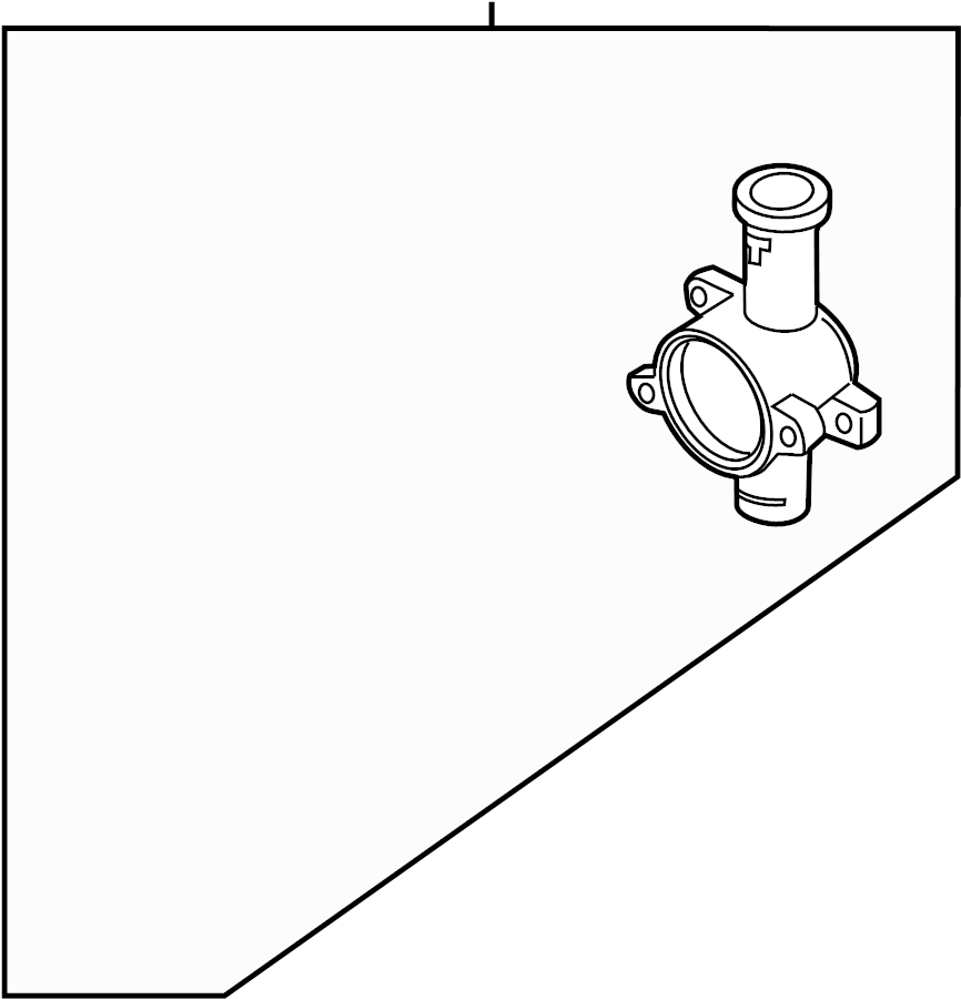 Engine Coolant Thermostat Kit 07K-121-115-C - View 5