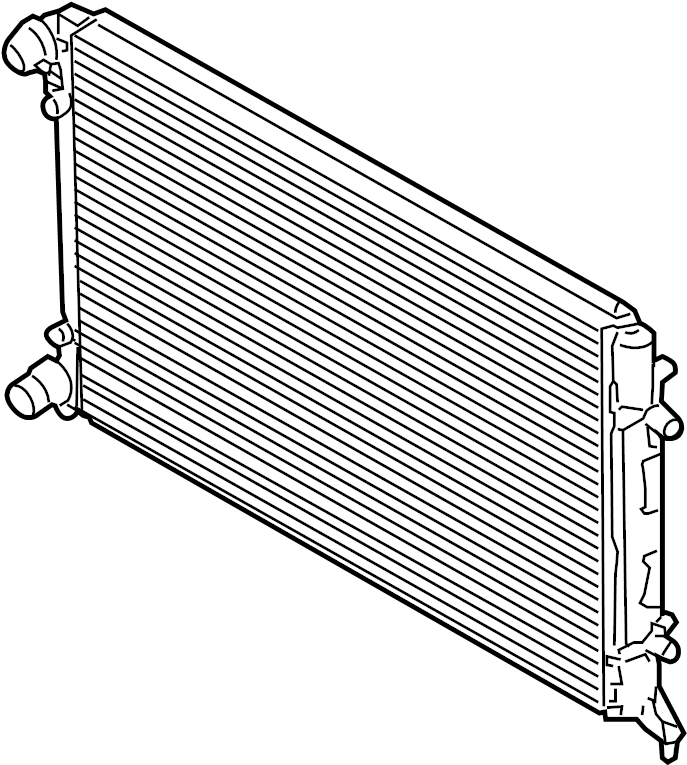 Radiator 1K0-121-251-CJ