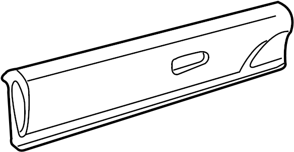 Upper Trim Panel 1C0-868-084-62J - View 3