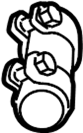 Muffler & Pipe Clamp 1K0-253-141-T - View 36