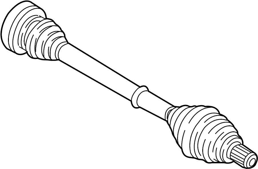 Axle Assembly 1K0-501-204-FX - View 4