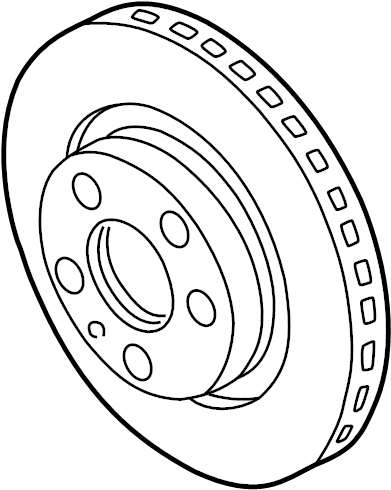 Disc Brake Rotor Front 6R0-615-301-D - View 5