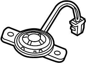 Inst Panel Speaker 561-035-411-G - View 4