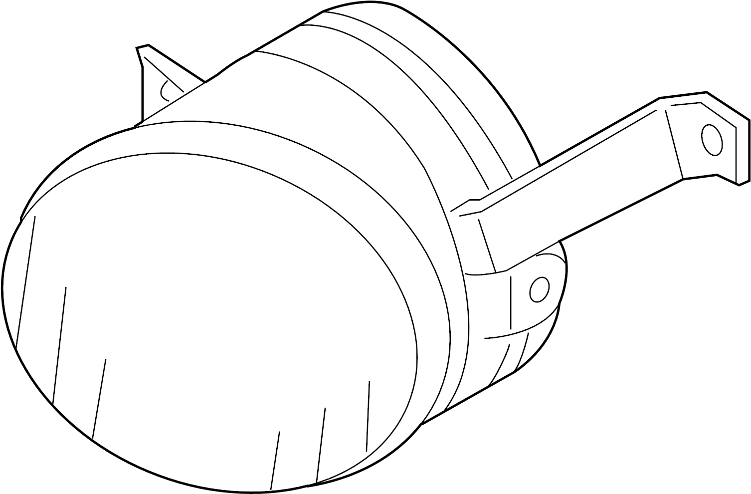 Fog Lamp Assembly 5K0-941-700-F