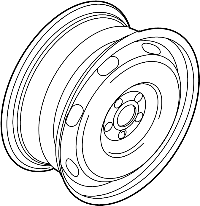 Spare Wheel 5G0-601-011 - View 4