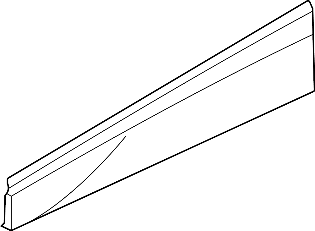 Lower Molding 11A-854-939-9B9 - View 2