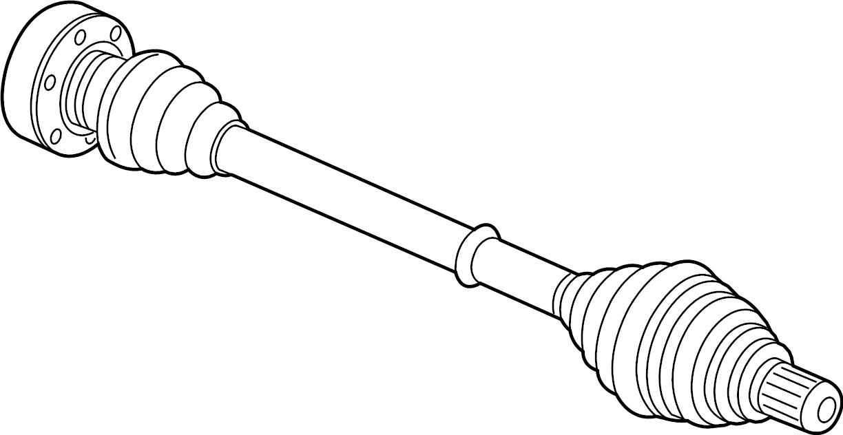 Axle Assembly 5Q0-407-271-AP - View 2