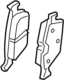 Brake Lining 5Q0-698-451-AG - View 2
