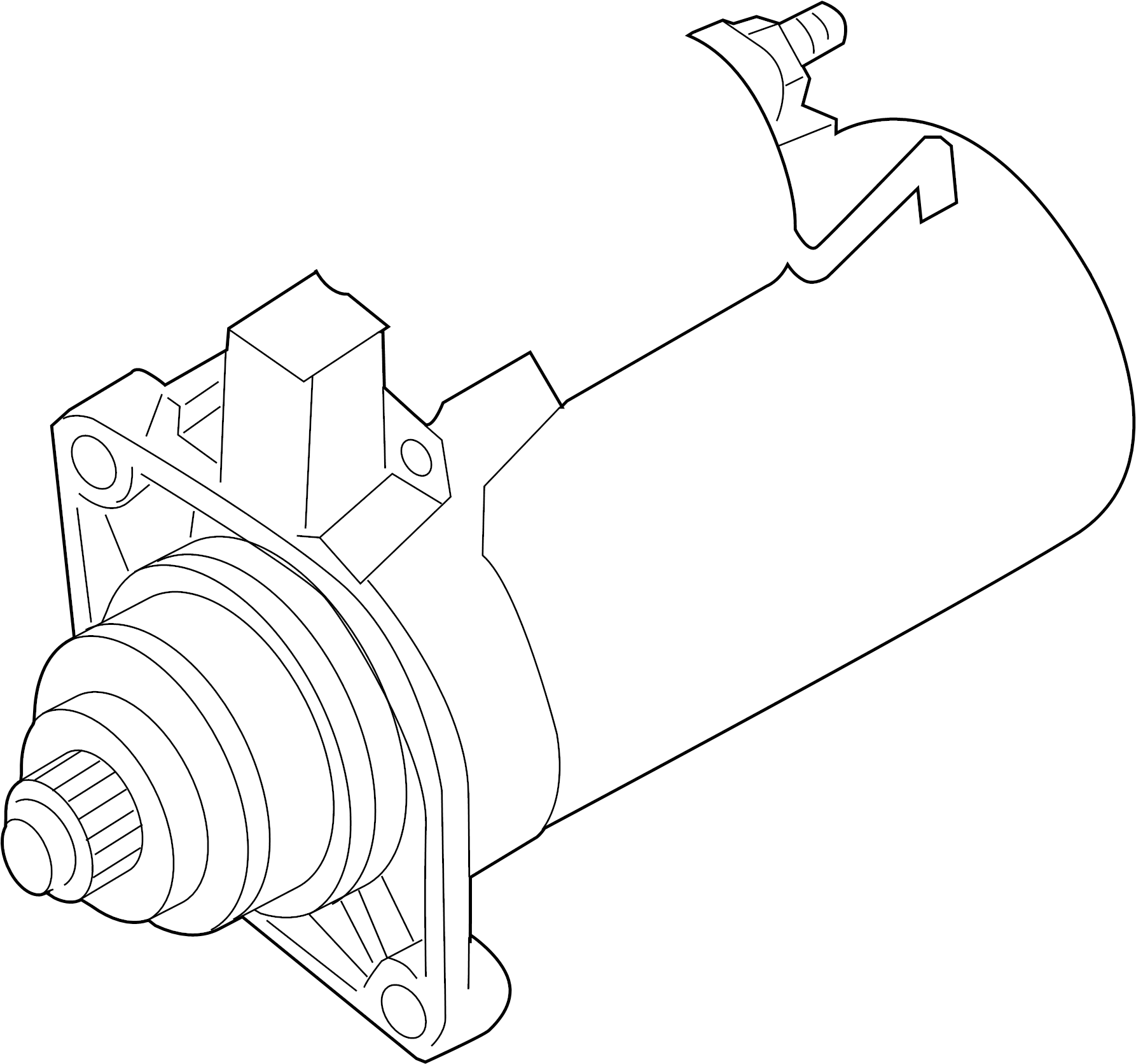 Starter Motor 02M-911-023-G - View 2