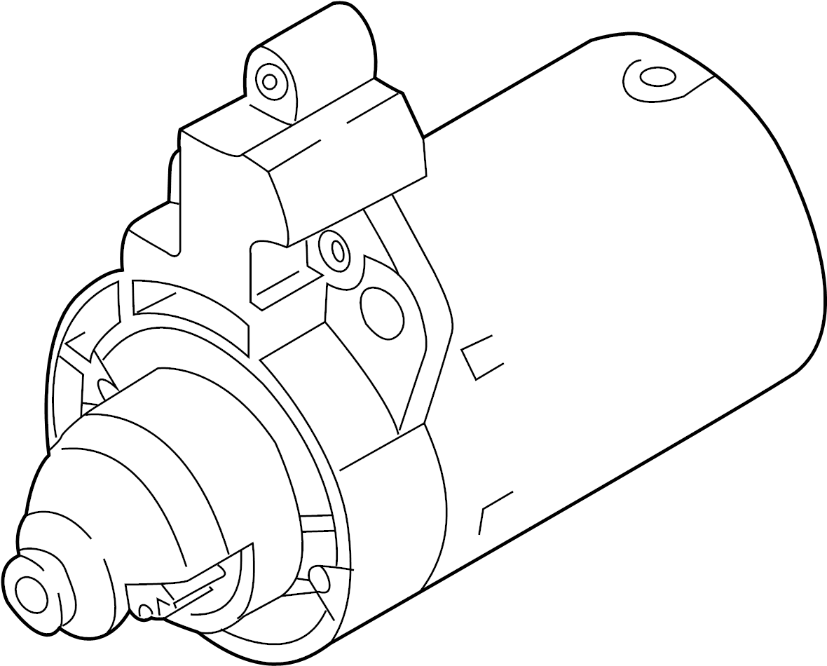 Starter Motor 02M-911-023-G - View 4