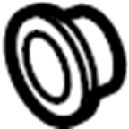 Engine Timing Cover Seal 06H-115-418-AA - View 2