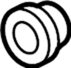 Engine Timing Cover Seal 06H-115-418-AA - View 4