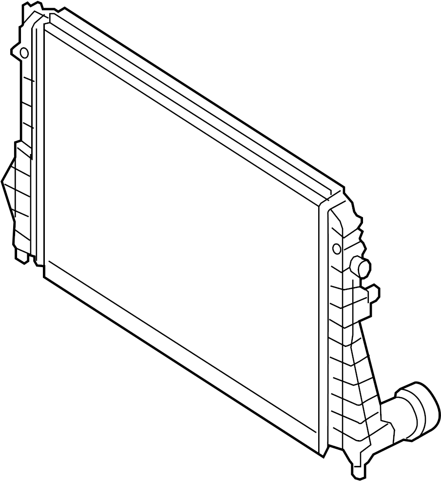 Auxiliary Radiator 5K0-121-251-S