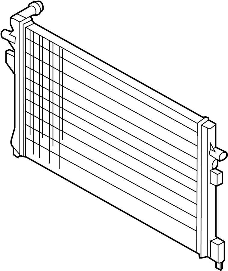 Auxiliary Radiator 5K0-121-251-S - View 3