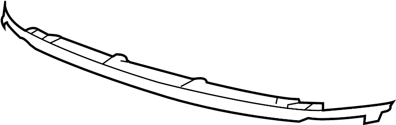 Bumper Cover Spacer Panel 5K0-805-915-A-9B9 - View 2