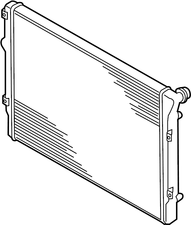 Radiator Assembly 1K0-121-251-EB