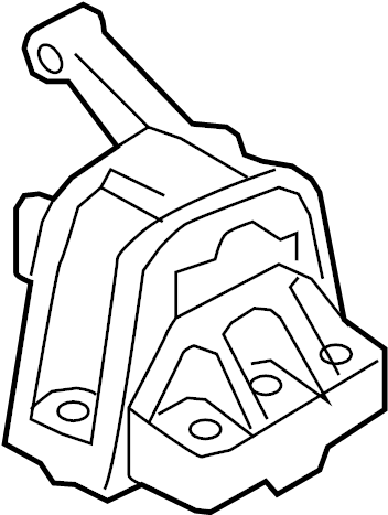Motor Mount 5N0-199-262-K - View 2