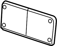 License Bracket 5C5-807-287-D-9B9 - View 6