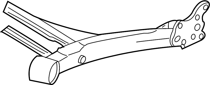 Axle Beam 1J0-500-051-L - View 3