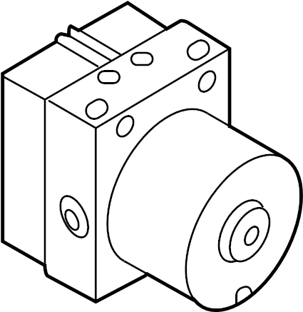 ABS Pump Assembly 1K0-614-117-H-BEF